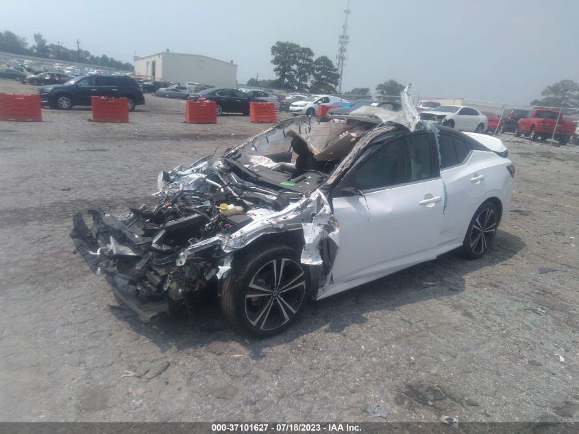 2022 NISSAN SENTRA SR - 3N1AB8DV5NY215019