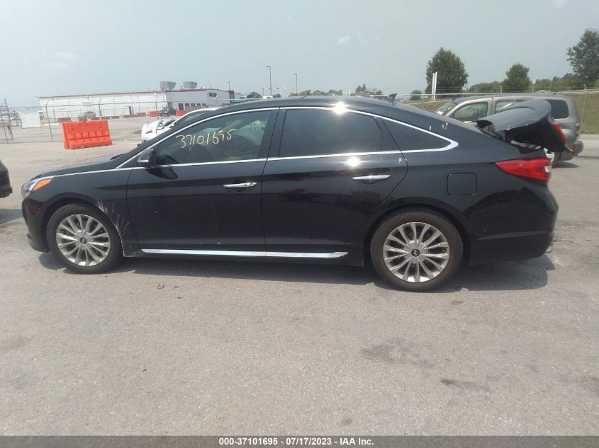 2015 HYUNDAI SONATA 2.4L LIMITED - 5NPE34AF0FH169826