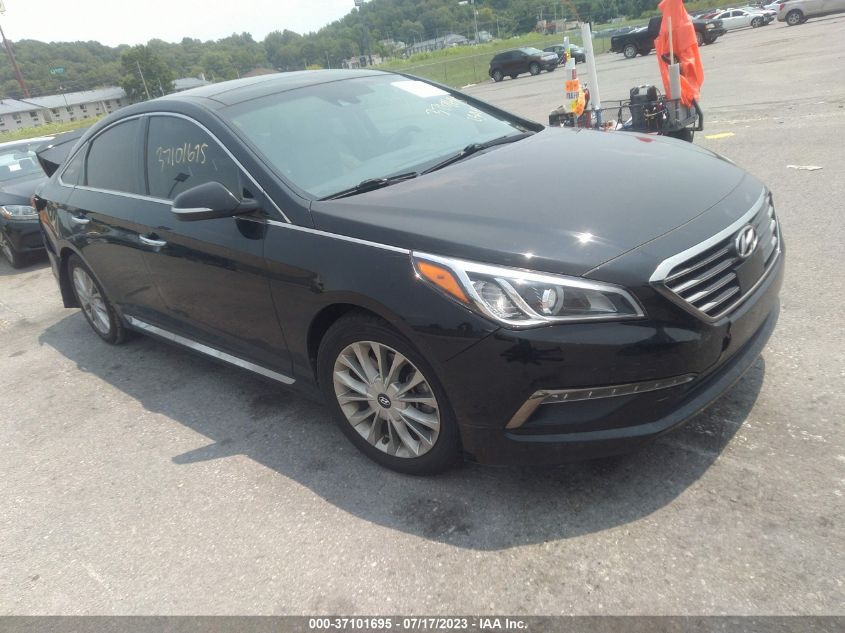 2015 HYUNDAI SONATA 2.4L LIMITED - 5NPE34AF0FH169826