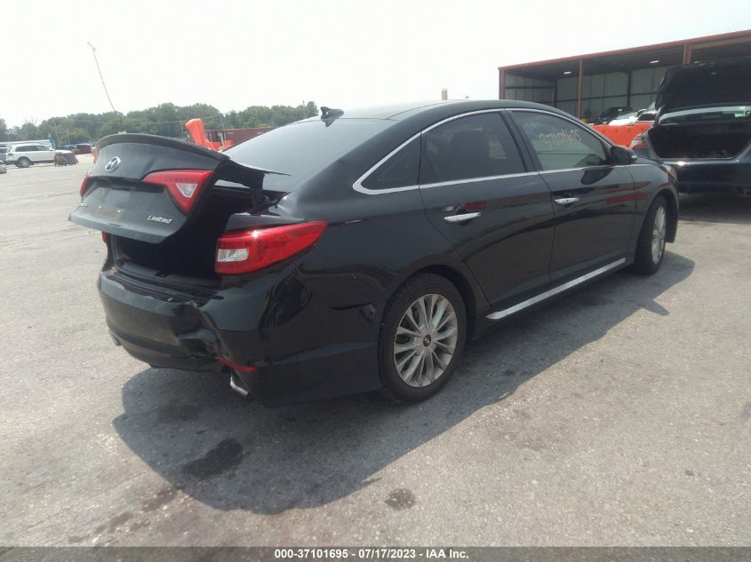 2015 HYUNDAI SONATA 2.4L LIMITED - 5NPE34AF0FH169826