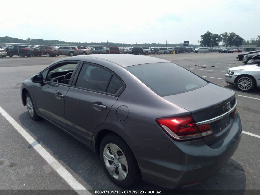2014 HONDA CIVIC SEDAN LX - 19XFB2F5XEE257958
