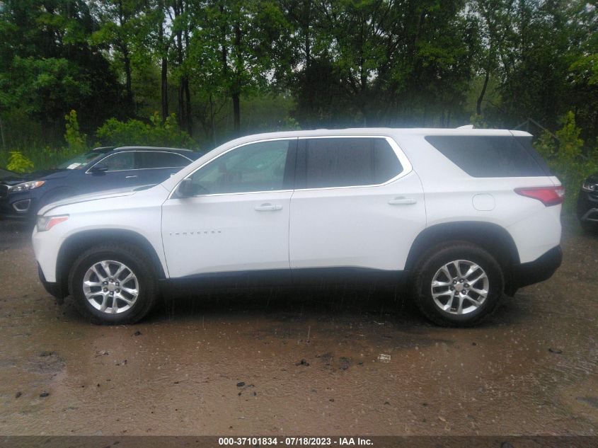 2019 CHEVROLET TRAVERSE LS - 1GNEVFKW6KJ191844