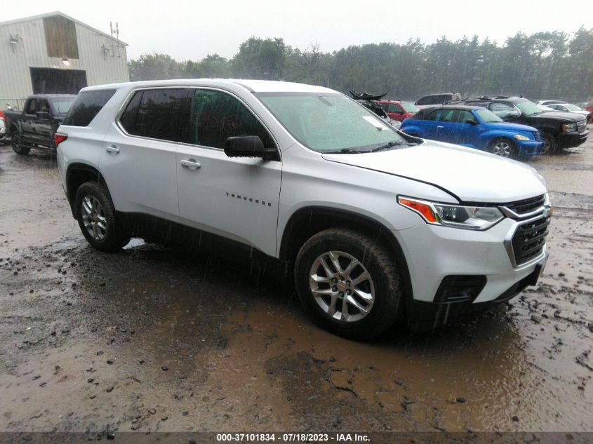 2019 CHEVROLET TRAVERSE LS - 1GNEVFKW6KJ191844