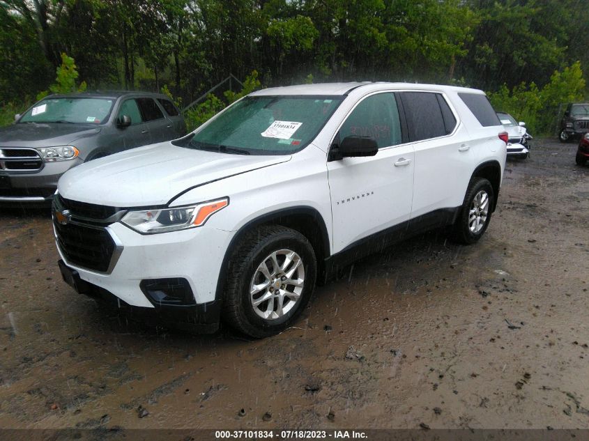2019 CHEVROLET TRAVERSE LS - 1GNEVFKW6KJ191844