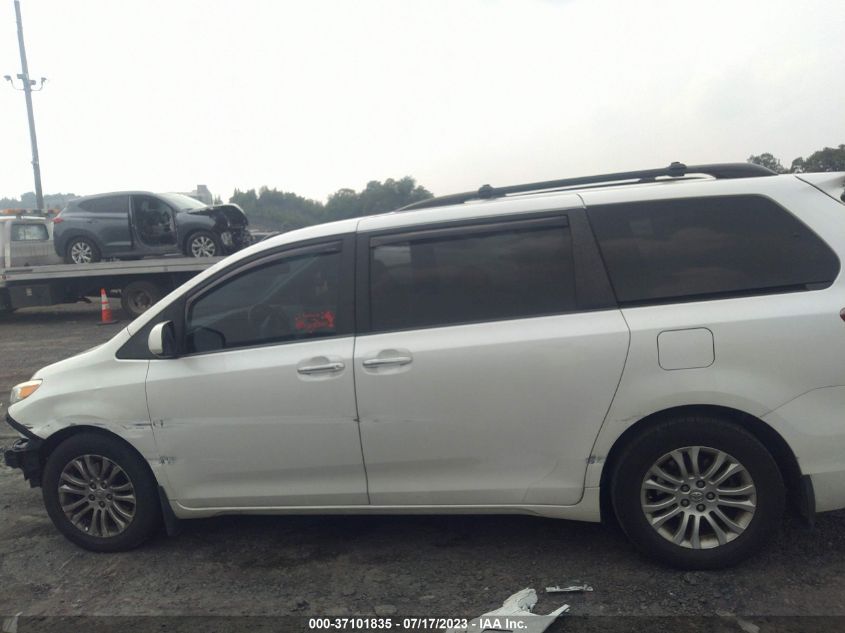 2015 TOYOTA SIENNA XLE/XLE AAS/LTD - 5TDYK3DC8FS593941