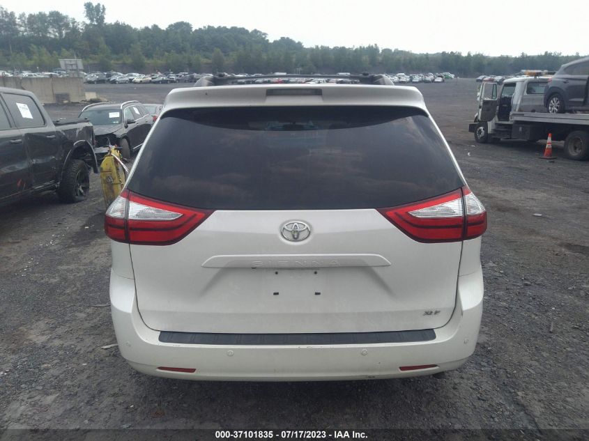 2015 TOYOTA SIENNA XLE/XLE AAS/LTD - 5TDYK3DC8FS593941