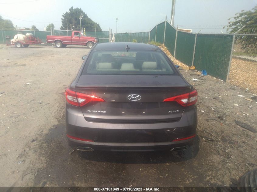 2015 HYUNDAI SONATA 2.4L SPORT - 5NPE34AF2FH252805