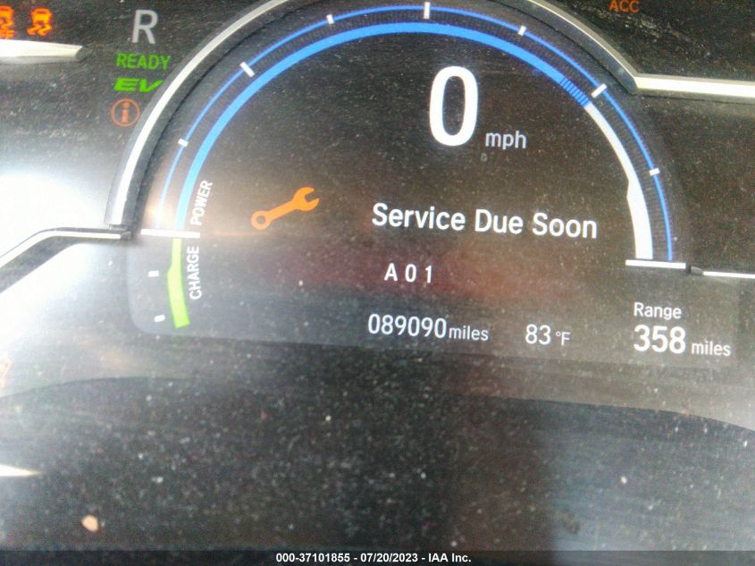 2018 HONDA CLARITY PLUG-IN HYBRID JHMZC5F14JC008175