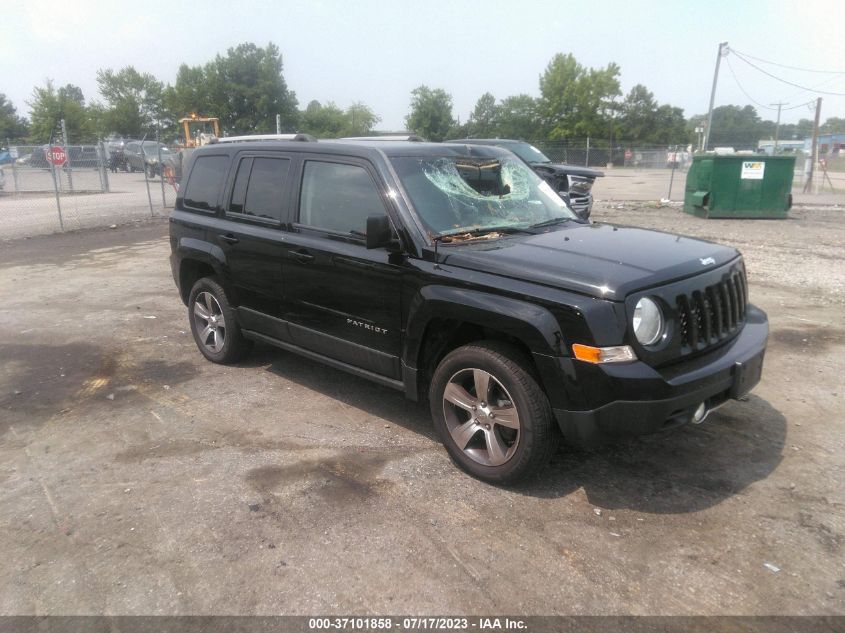 2016 JEEP PATRIOT HIGH ALTITUDE EDITION - 1C4NJRFBXGD523027