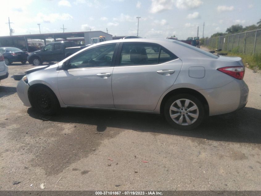 2016 TOYOTA COROLLA L/LE/S/S PLUS/LE PLUS - 2T1BURHE2GC646304