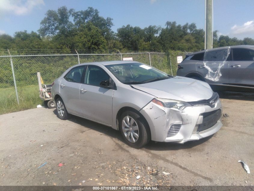 2016 TOYOTA COROLLA L/LE/S/S PLUS/LE PLUS - 2T1BURHE2GC646304