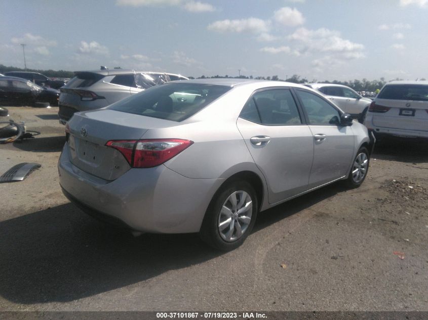 2016 TOYOTA COROLLA L/LE/S/S PLUS/LE PLUS - 2T1BURHE2GC646304