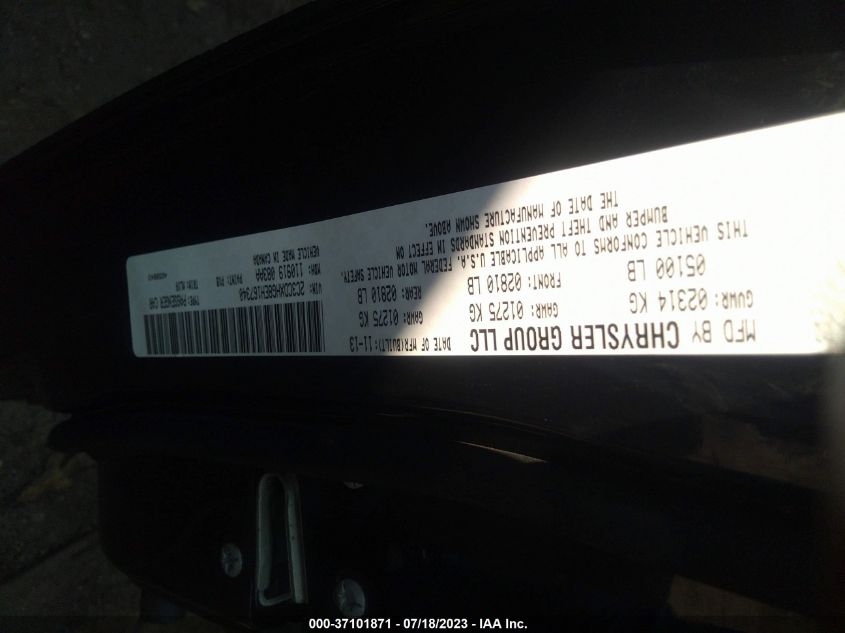 2014 DODGE CHARGER SXT PLUS - 2C3CDXHG8EH167340