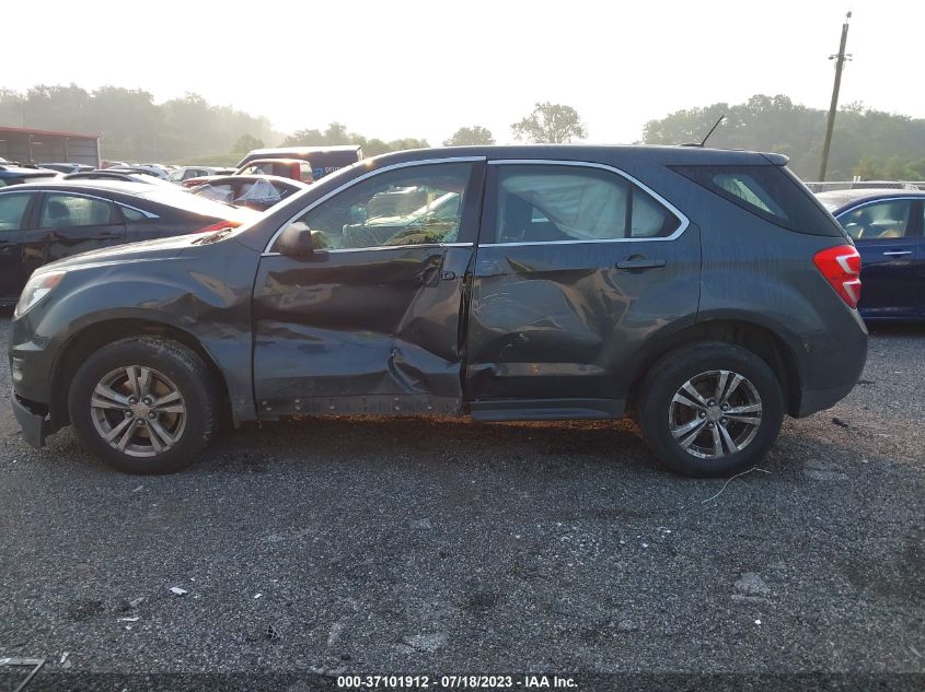2017 CHEVROLET EQUINOX LS - 2GNALBEK4H1513194