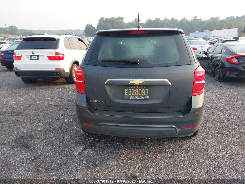 2017 CHEVROLET EQUINOX LS - 2GNALBEK4H1513194
