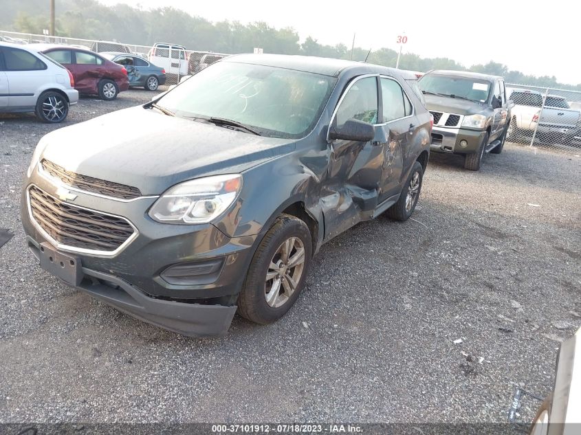 2017 CHEVROLET EQUINOX LS - 2GNALBEK4H1513194