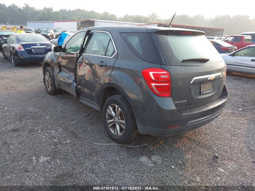 2017 CHEVROLET EQUINOX LS - 2GNALBEK4H1513194
