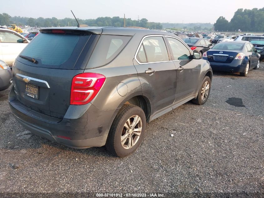 2017 CHEVROLET EQUINOX LS - 2GNALBEK4H1513194