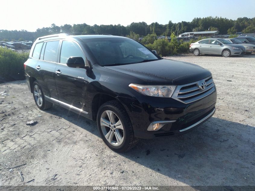 2013 TOYOTA HIGHLANDER LIMITED - 5TDYK3EHXDS119481