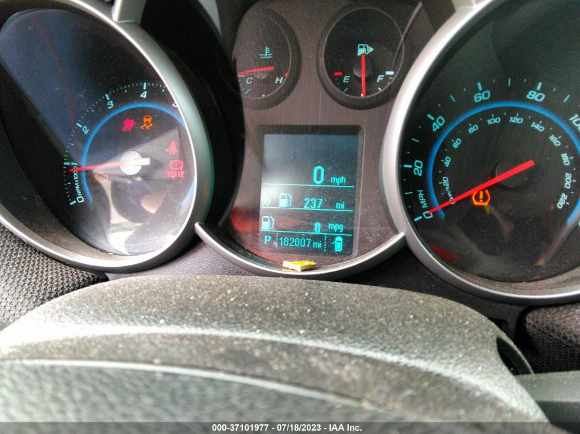 2013 CHEVROLET CRUZE 4D 1LT 1G1PG5SC5C7303889