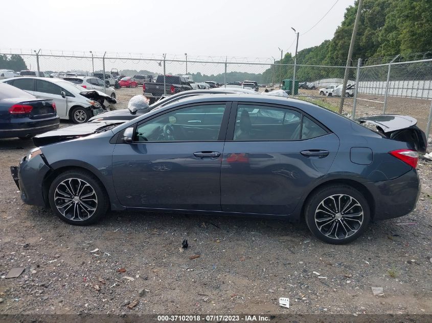 2016 TOYOTA COROLLA S - 2T1BURHE5GC593954