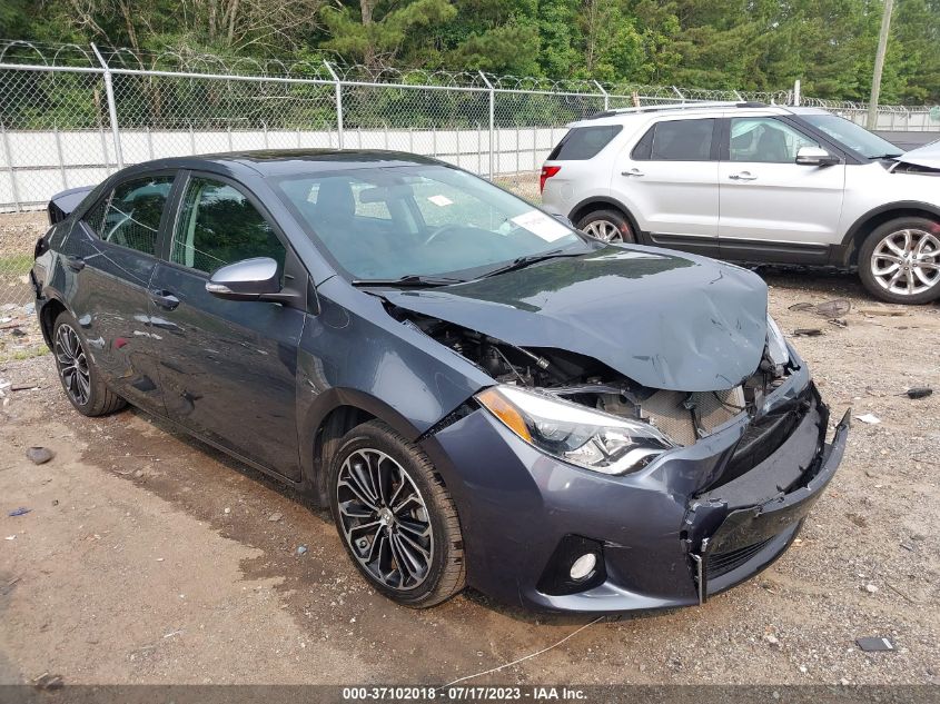 2016 TOYOTA COROLLA S - 2T1BURHE5GC593954