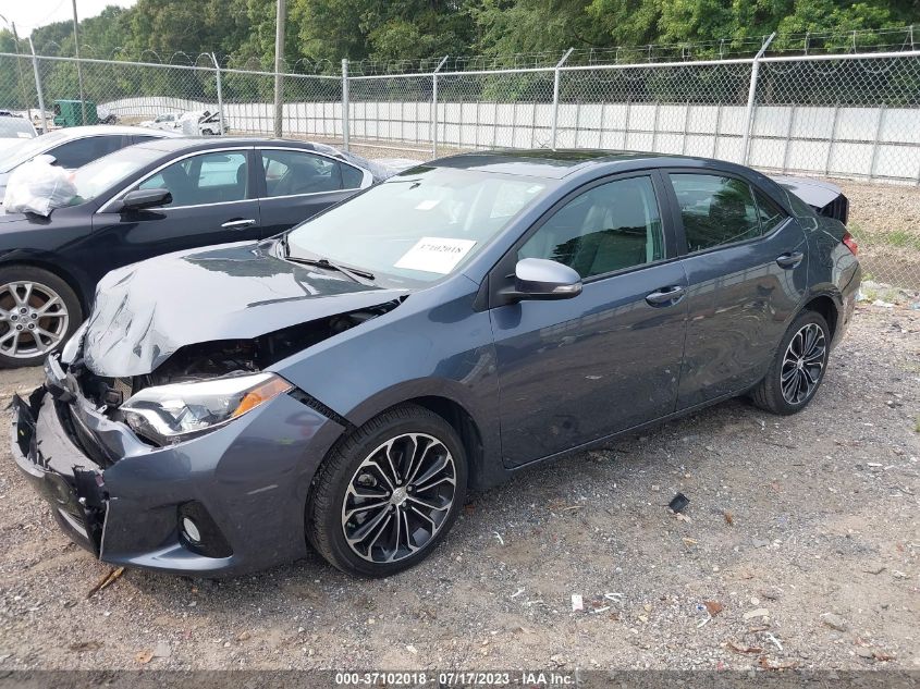 2016 TOYOTA COROLLA S - 2T1BURHE5GC593954