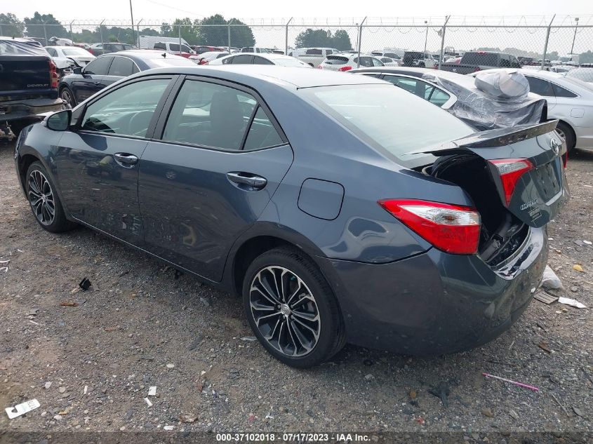 2016 TOYOTA COROLLA S - 2T1BURHE5GC593954