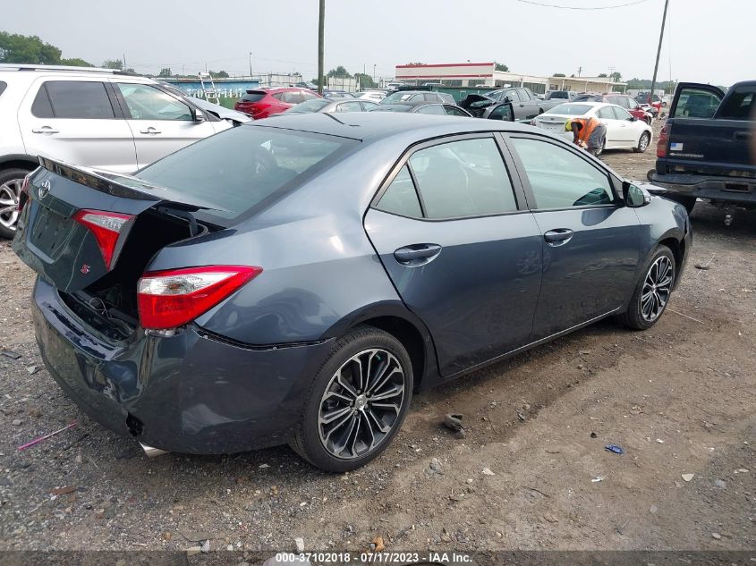 2016 TOYOTA COROLLA S - 2T1BURHE5GC593954