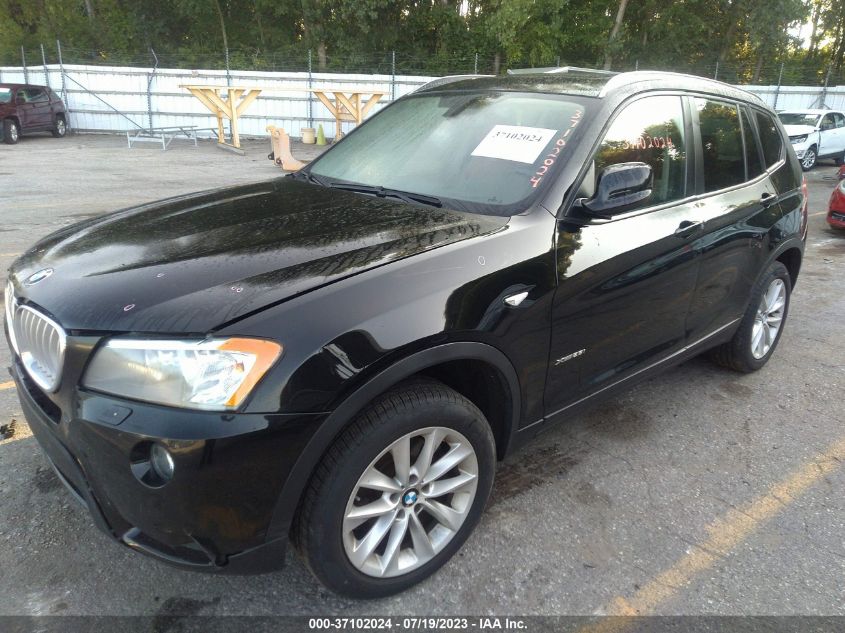 2014 BMW X3 XDRIVE28I - 5UXWX9C50E0D11616