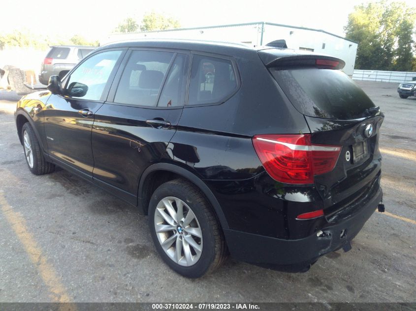 2014 BMW X3 XDRIVE28I - 5UXWX9C50E0D11616