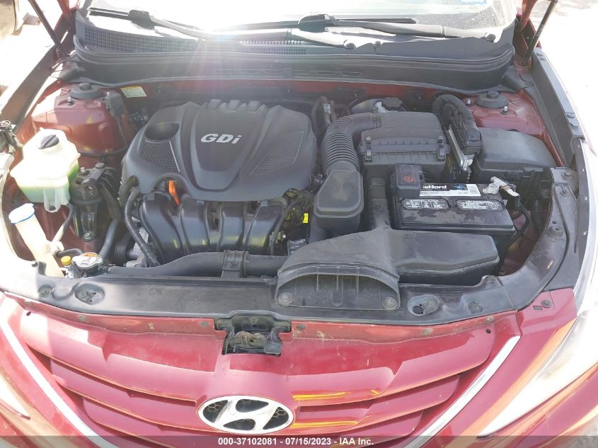 2013 HYUNDAI SONATA GLS PZEV - 5NPEB4AC9DH616630