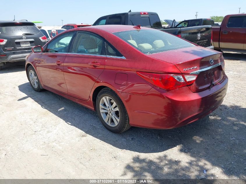 2013 HYUNDAI SONATA GLS PZEV - 5NPEB4AC9DH616630