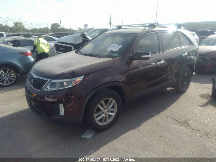 2014 KIA SORENTO LX - 5XYKT3A64EG478587