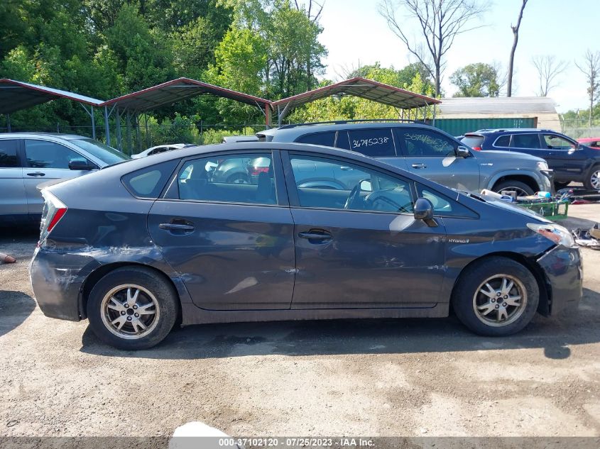 JTDKN3DU6A5017561 | 2010 TOYOTA PRIUS