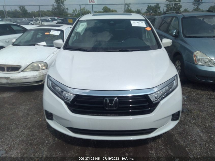 2022 HONDA ODYSSEY EX-L - 5FNRL6H76NB032706