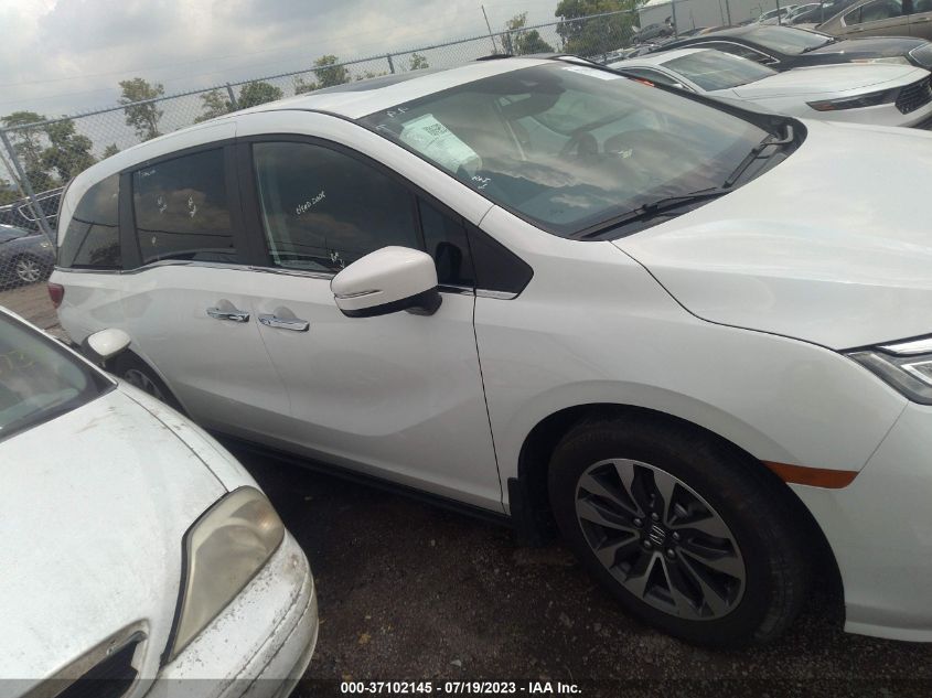 2022 HONDA ODYSSEY EX-L - 5FNRL6H76NB032706