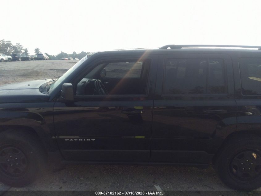 2016 JEEP PATRIOT SPORT - 1C4NJPBB4GD507190