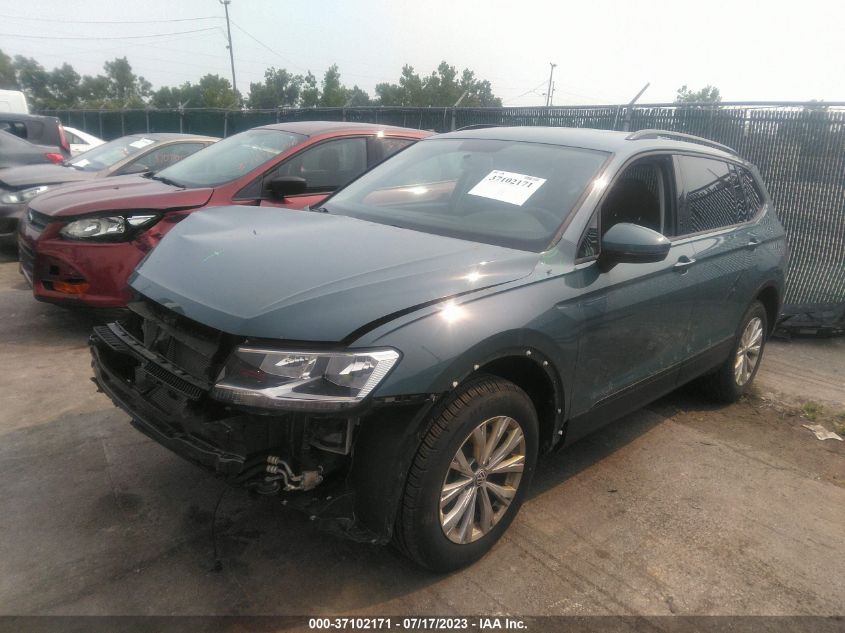 2019 VOLKSWAGEN TIGUAN S - 3VV0B7AX2KM096665