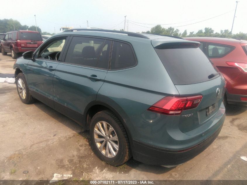 2019 VOLKSWAGEN TIGUAN S - 3VV0B7AX2KM096665