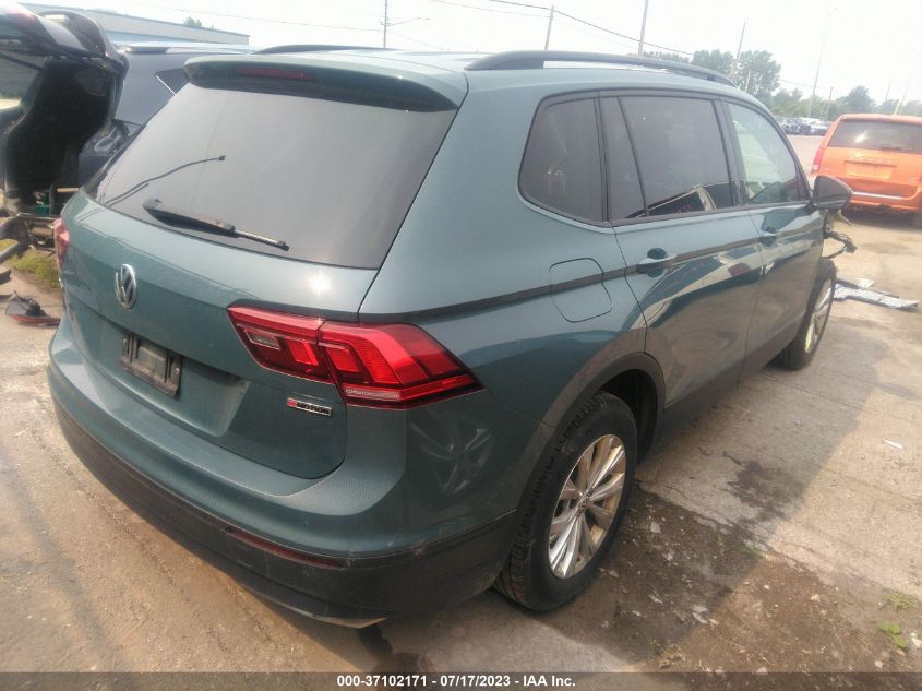 2019 VOLKSWAGEN TIGUAN S - 3VV0B7AX2KM096665