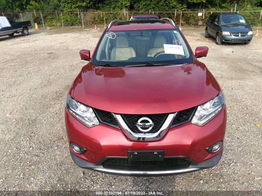 2016 NISSAN ROGUE SL - 5N1AT2MV6GC745000