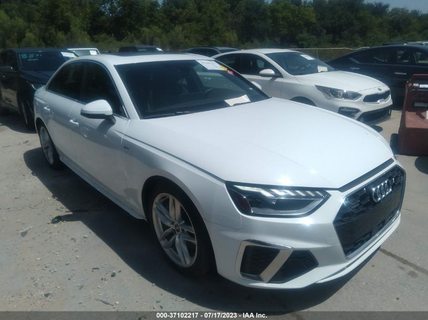 2023 AUDI A4 SEDAN S LINE PREMIUM PLUS - WAUEAAF49PN002214