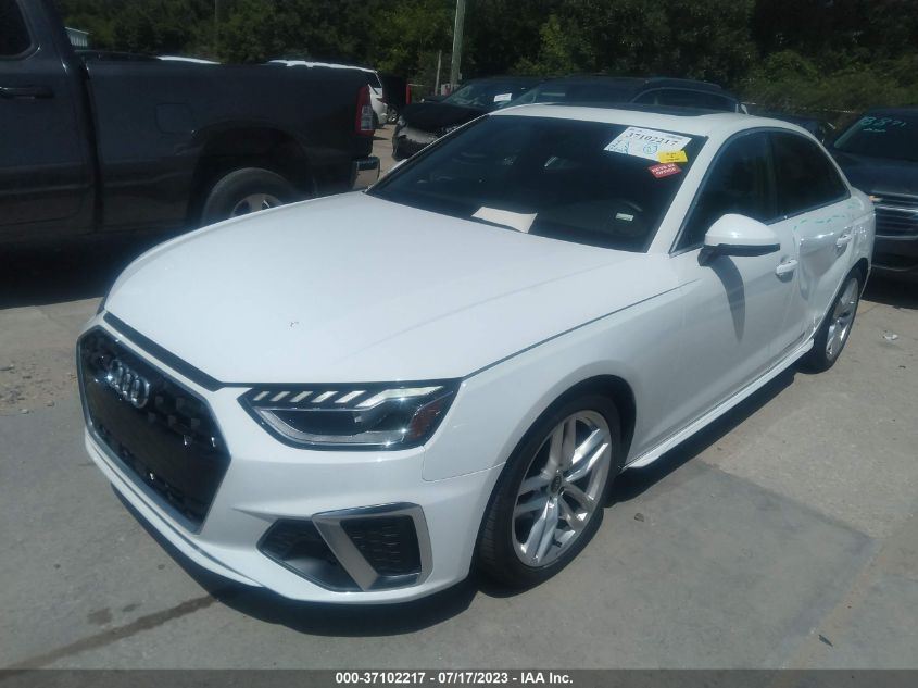 2023 AUDI A4 SEDAN S LINE PREMIUM PLUS - WAUEAAF49PN002214