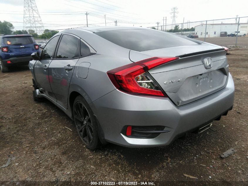 2019 HONDA CIVIC SEDAN SPORT - 2HGFC2F82KH604529