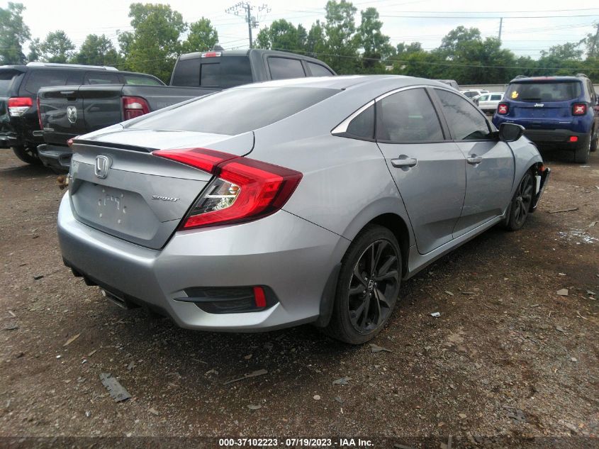 2019 HONDA CIVIC SEDAN SPORT - 2HGFC2F82KH604529