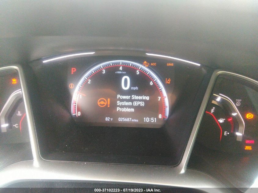 2019 HONDA CIVIC SEDAN SPORT - 2HGFC2F82KH604529