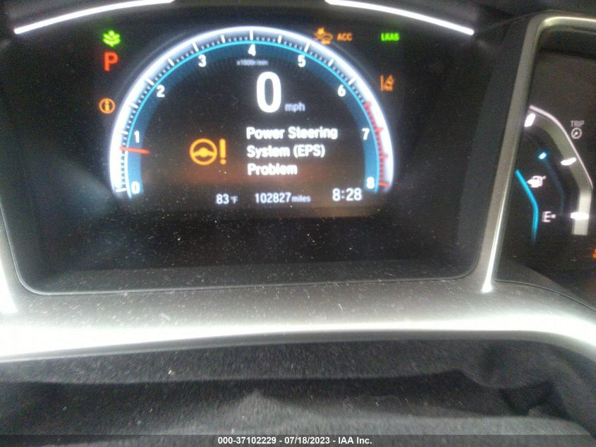 2019 HONDA CIVIC SEDAN TOURING - JHMFC1F91KX004399