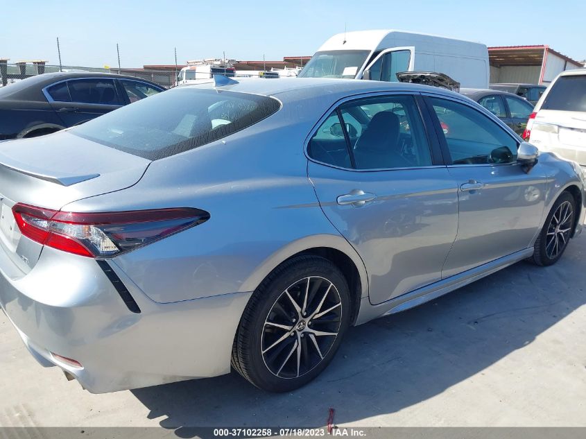2021 TOYOTA CAMRY SE/SE NIGHT SHADE - 4T1G11AK7MU595599