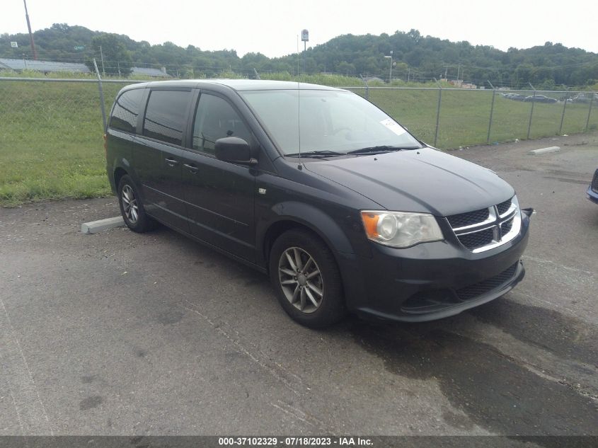 2014 DODGE GRAND CARAVAN SE 30TH ANNIVERSARY - 2C4RDGBG6ER365620